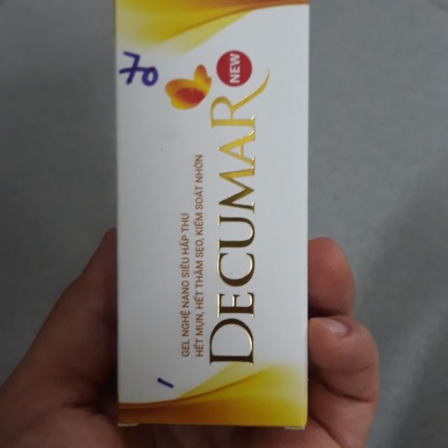Decumar ngừa mụn
