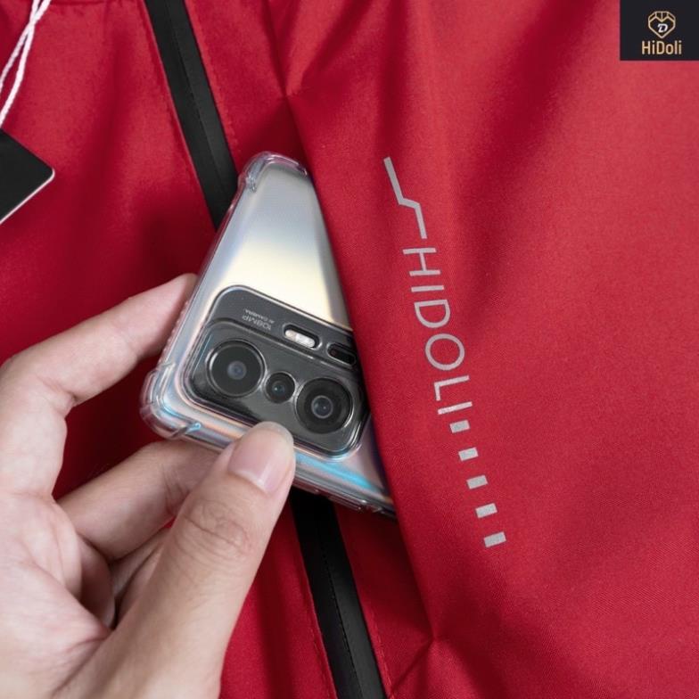 Áo khoác gió nam nữ HiDOLI 2 lớp chất liệu tráng bạc chống mưa chống gió chống nắng - Hàng chất lượng cao