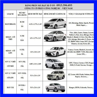 Bạt phủ xe ô tô tráng nhôm cao cấp dành cho các loại xe: toyota-hyundai-ford-mazda-kia-Honda-mitsubis. SC