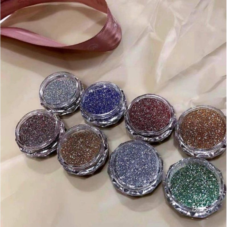 Nhũ rắc plash siêu sáng..set 8 hũ.Nhũ móng nail.makeup