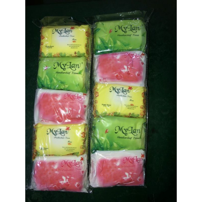 Khăn giấy khô bỏ túi my lan