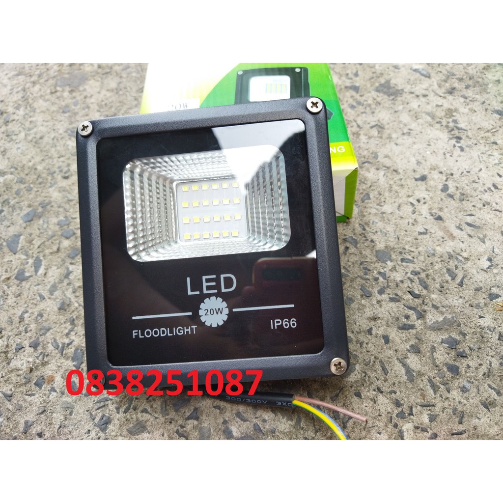 ĐÈN PHA LED 20W SIÊU SÁNG ip66