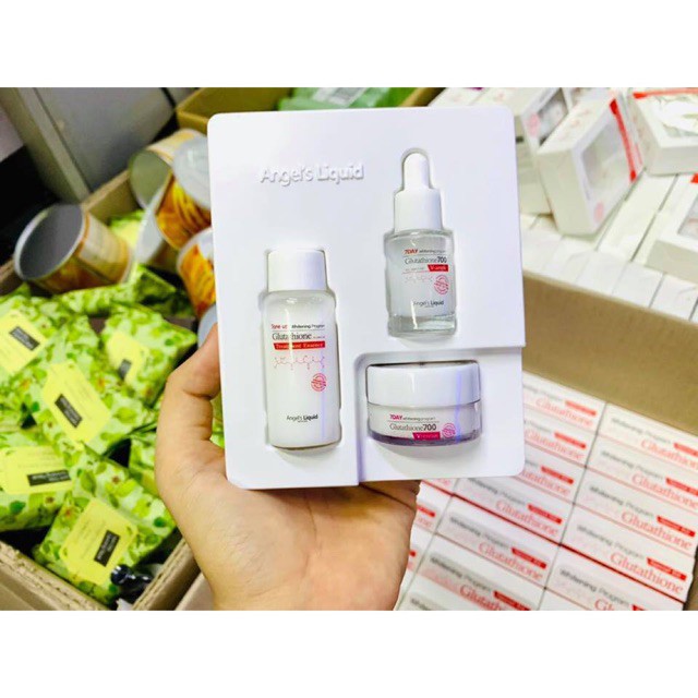 Bộ dưỡng trắng da Angel's Liquid 7Day Glutathione Special Kit Auth Hàn Quốc | BigBuy360 - bigbuy360.vn