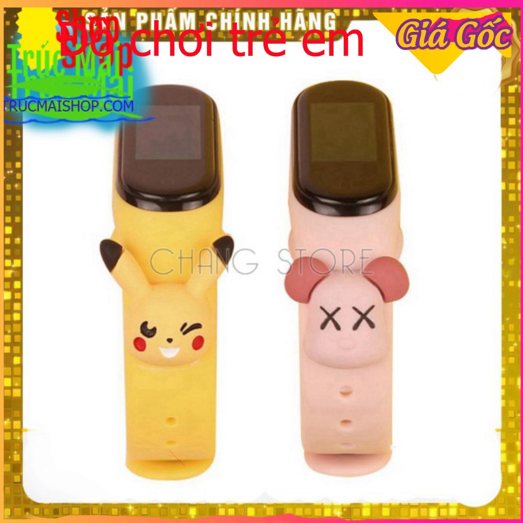 [Giá Xưởng] Đồng Hồ con nít ZGO DISNEY Silicon, Đồng Hồ Điện Tử thông minh Cho Bé