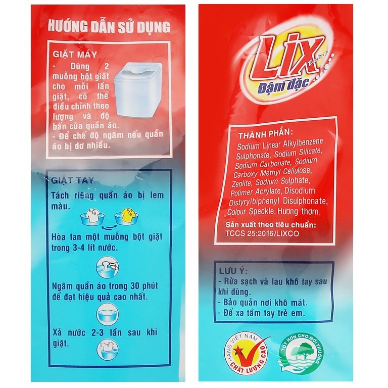 Bột Giặt LIX Extra Đậm Đặc 4.5Kg ED016 - Tẩy Sạch Vết Bẩn Mạnh Gấp 2 Lần