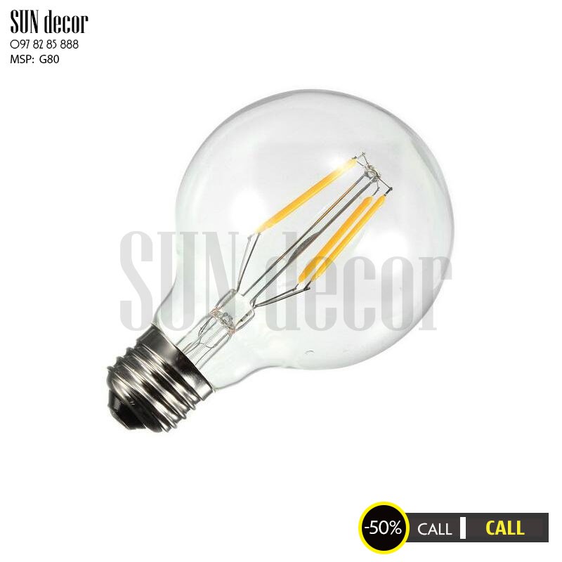 Bóng Led Edison - G80