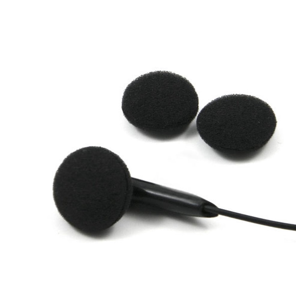 Đệm Mút Tròn Phối Da Bọc Ngoài Cho Tai Nghe Chụp Tai Rm1 1.5cm