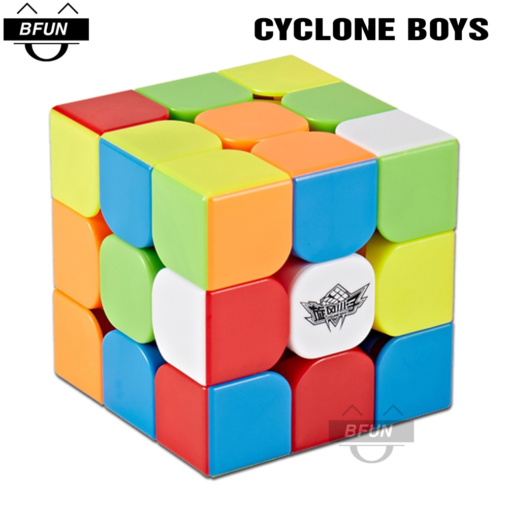 Rubik 3x3 NAM CHÂM CYCLONE BOYS Cao Cấp (Có Hộp Sắt Đựng) - Rubik 3x3x3 Giá Rẻ Xoay Trơn Mượt Đồ Chơi Cho Bé BFUN