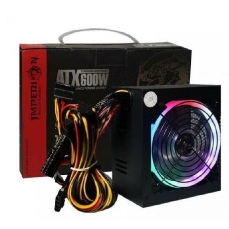 Nguồn Cấp Điện Imperion 600w Rgb 8 Pin Psu Atx 600 Watt 8pin