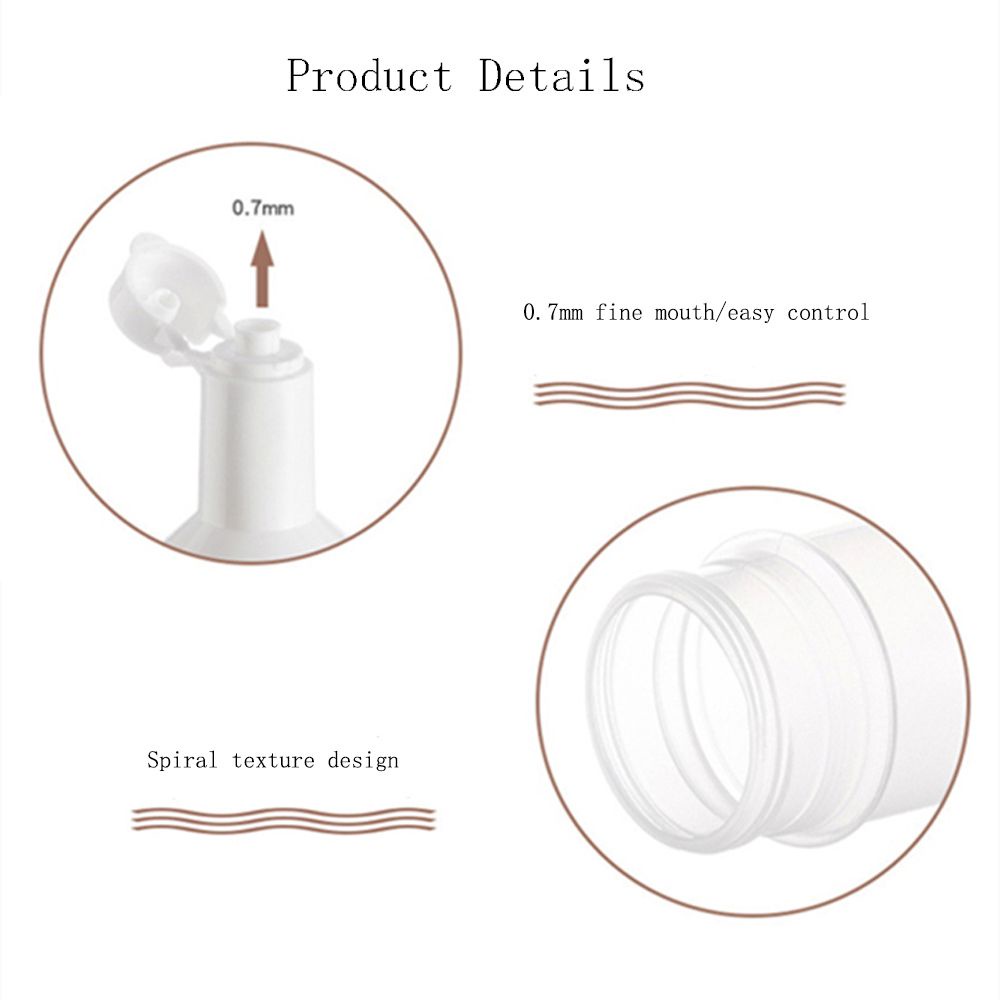 Bình nhựa trong suốt 250ml đựng dầu ăn / gia vị chống tràn tiện dụng cho nhà bếp