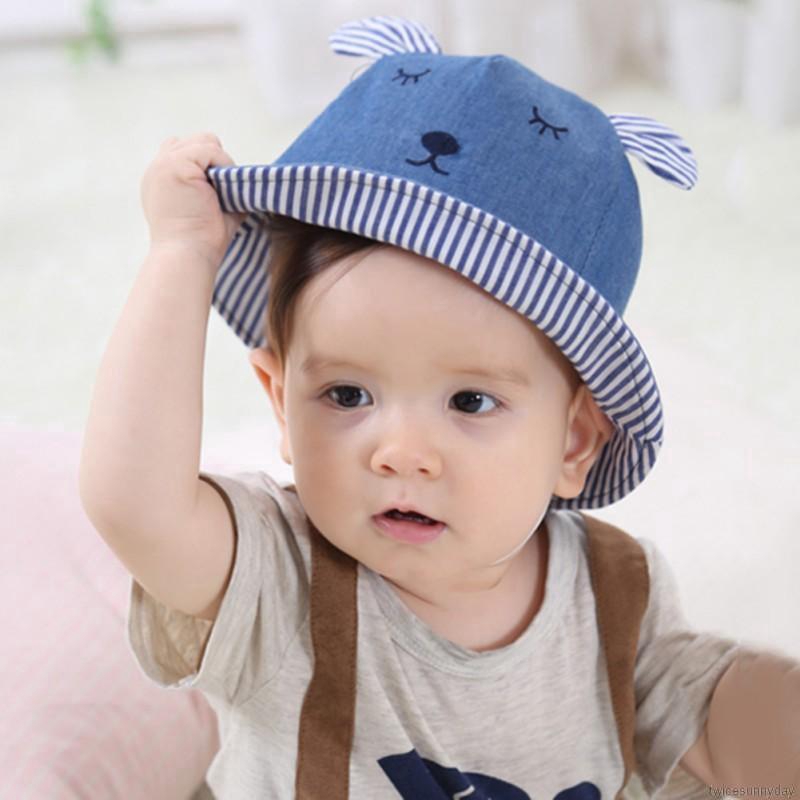 Nón Em Bé Kiểu Dáng Tai Gấu Xinh Xắn Dễ Thương