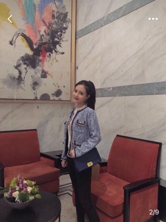 Áo dạ viền đẹp