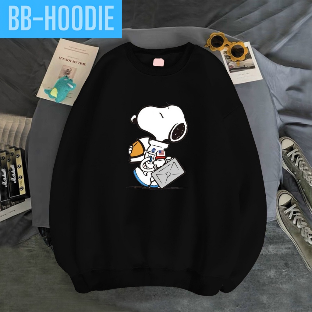ÁO SWEATER NỈ UNISEX IN SNOPE PHI HÀNH GIA PHOM NAM NỮ NHIỀU MÀU