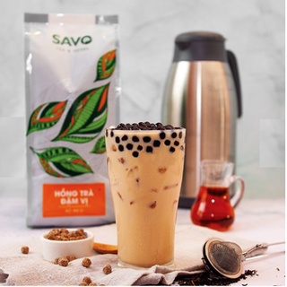 SAVO HỒNG TRÀ ĐẬM VỊ (Nền Trà Đen - Túi 500g)