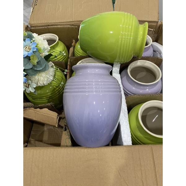 Lọ hoa dáng chum 20cm LC China