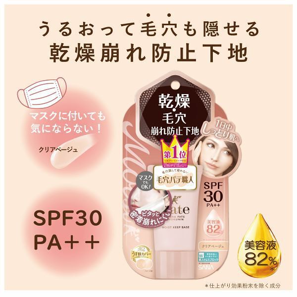 Kem Nền Dưỡng Ẩm SANA Pore Putty Keana Pate Moist Keep Makeup Base SPF30 PA++