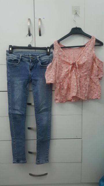 Thanh lý set trang phục dưới 48kg. quần size 27