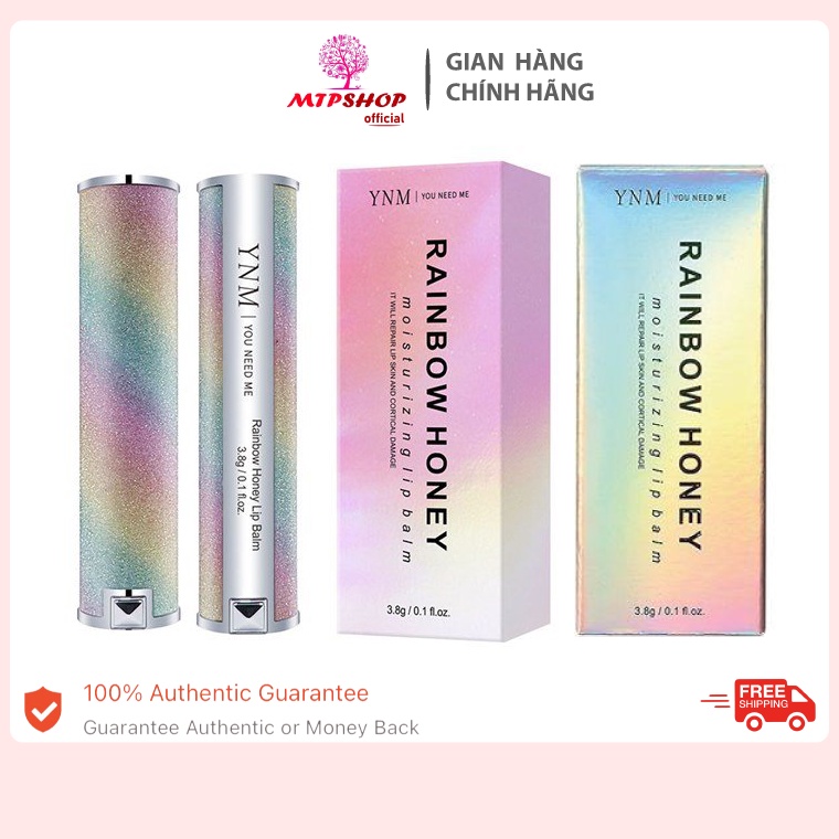 [4 MẦU] Son Dưỡng Môi Đổi Màu YNM Rainbow Honey Lip Balm