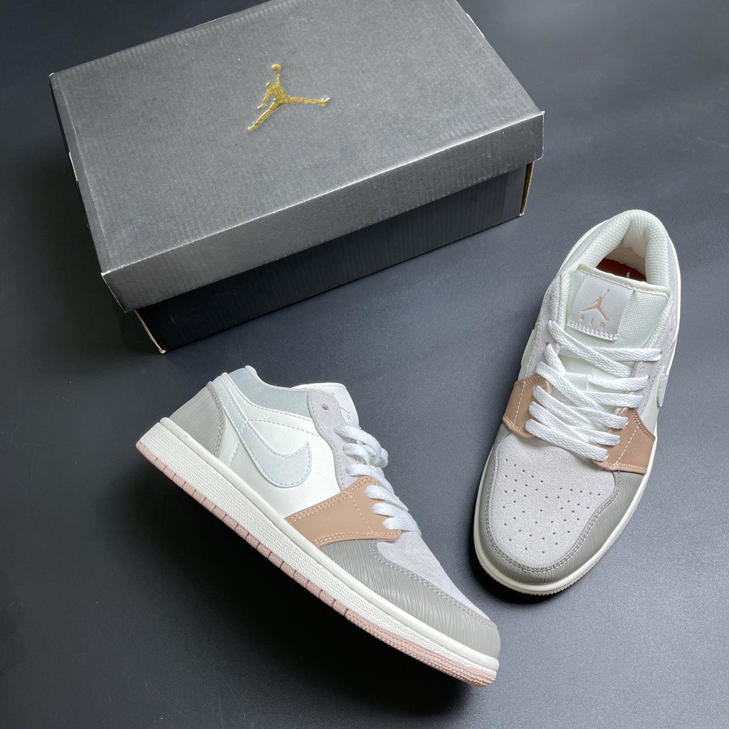 Giày thể thao Jordan 1 Milan cổ thấp, Giày JD1 low milan thấp cổ nam nữ cực hot