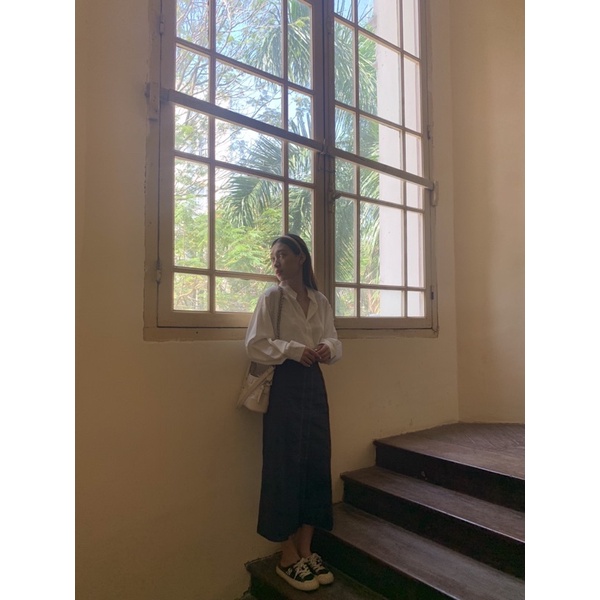 [Hình thật độc quyền TOS.CLOSET]Chân váy xếp ly chỉ nỗi | BigBuy360 - bigbuy360.vn