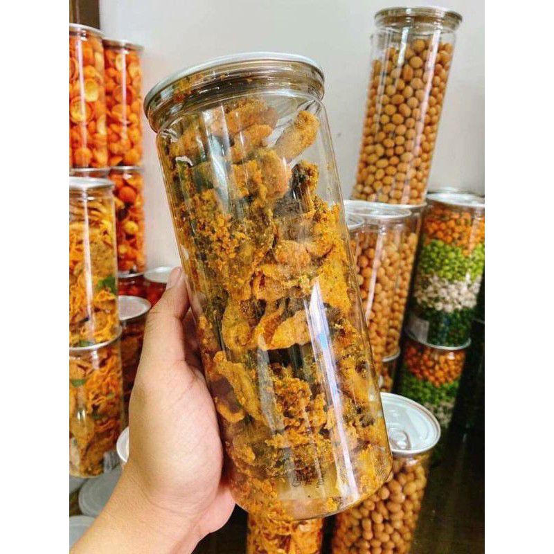 Da cá trứng muối hương vị singapore phô mai ngon giòn pet 250gram