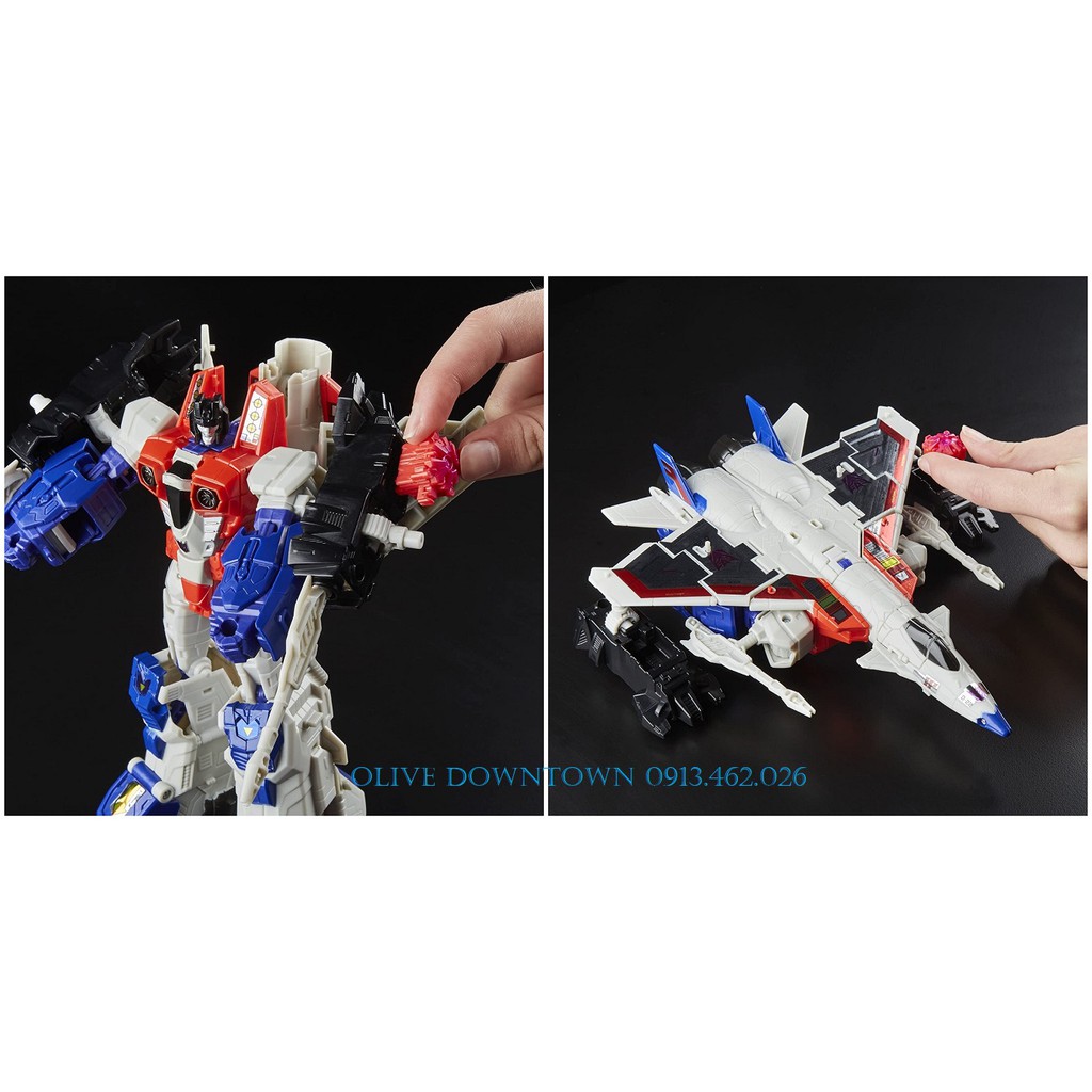 🔋 Mô hình STARSCREAM size Voyager 18cm đầy đủ phụ kiện - Transformers POWER OF THE PRIMES