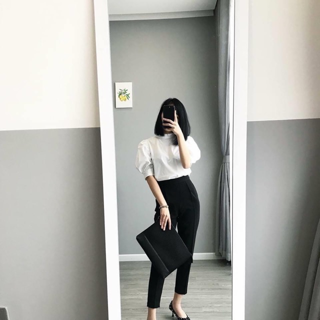 Quần Baggy Chun Sau khóa sườn vải dày đẹp