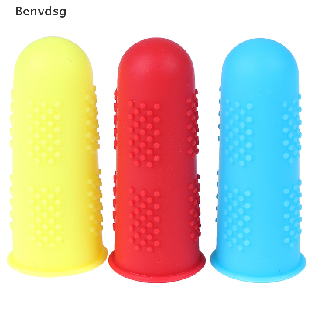 Bộ 3 Bọc Ngón Tay Bằng Silicon Chống Trượt Tiện Dụng Sự Bảo Vệ