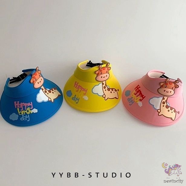 Mũ Lưỡi Trai Hở Đầu Chống Nắng Mùa Hè Dễ Thương Cho Bé