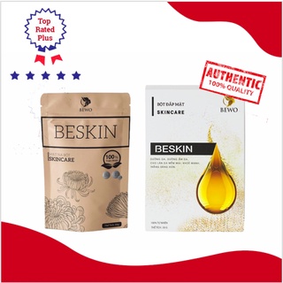 Beskin - Bột đắp mặt thuần mộc tự nhiên trắng da