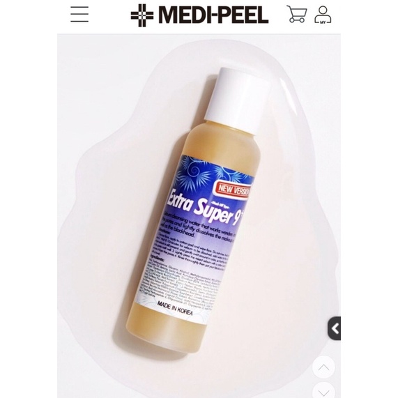 Dung Dịch Ủ Mụn Đầu Đen Spa MEDIPEEL EXTRA SUPER 100ml Chính Hãng | BigBuy360 - bigbuy360.vn