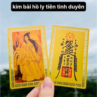 Kim bài hồ ly tiên - hồ ly trắng tình duyên