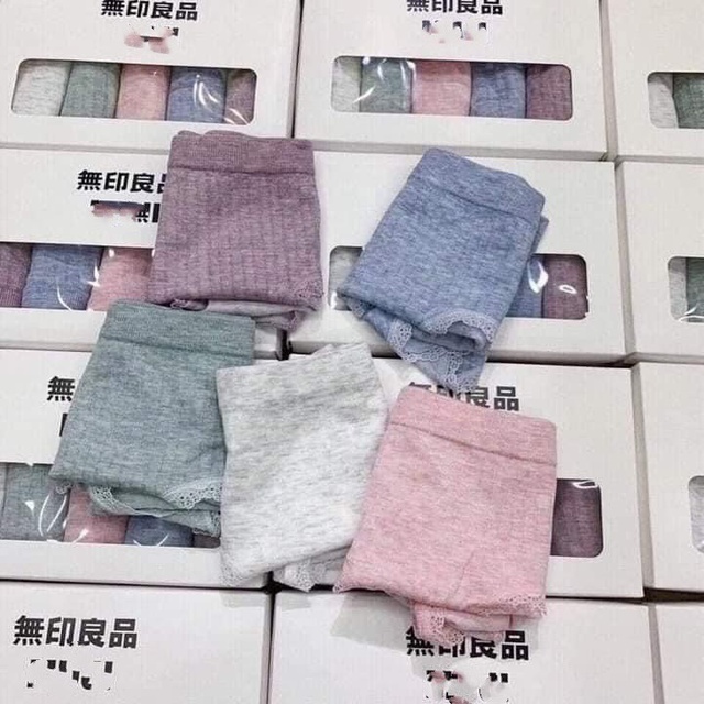 Set 5 quần lót nữ tăm tre nhật hàng đẹp | BigBuy360 - bigbuy360.vn