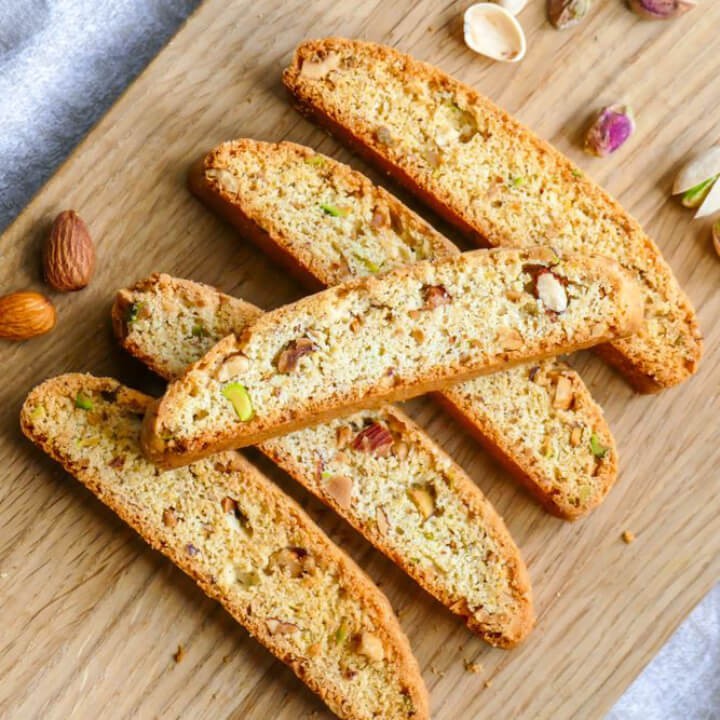 Set làm bánh Biscotti mix 3 vị ăn kiêng, Biscotti không đường đủ 3 vị 600g - Vaobep365