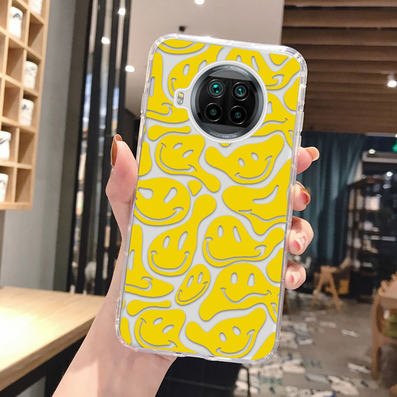 Cute Bear Cheap Case for A9 F11Pro F5 F9 A37 A5 A52 A53 2020 A7 A8 Realme 5 5S 5i 6i 7 Pro 7i C12 C15 C17 Narzo10 A 20Pro Reno4 4G  Airbag Anti-fall Camera Protection Clear Cover