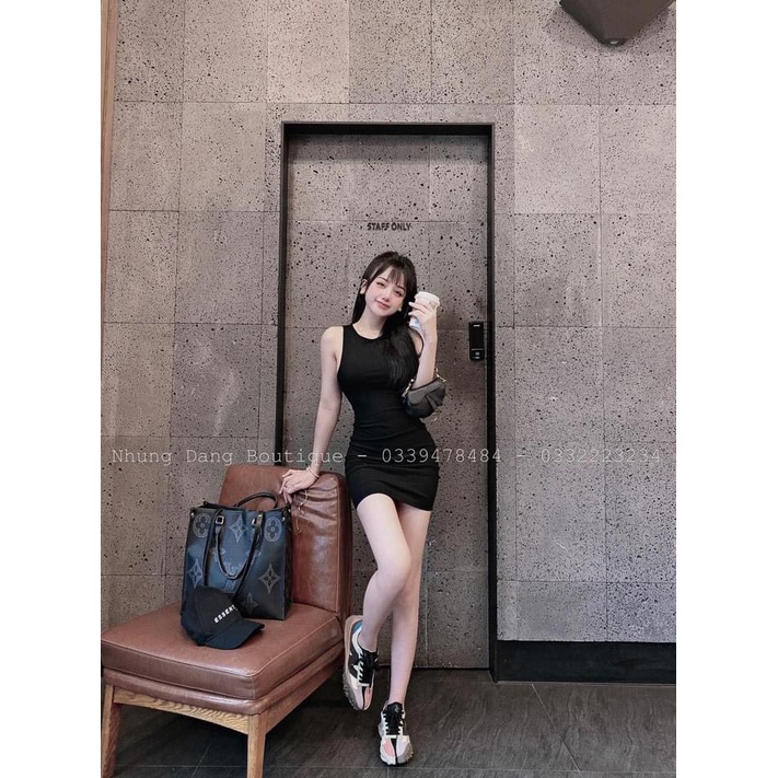 Đầm Body Sát Nách Phom Ngắn Chất Thun Gân Thích Hợp Mặc Đi Tiệc Đi Làm Đi Chơi Phù Hợp Với Mọi Phong Cách