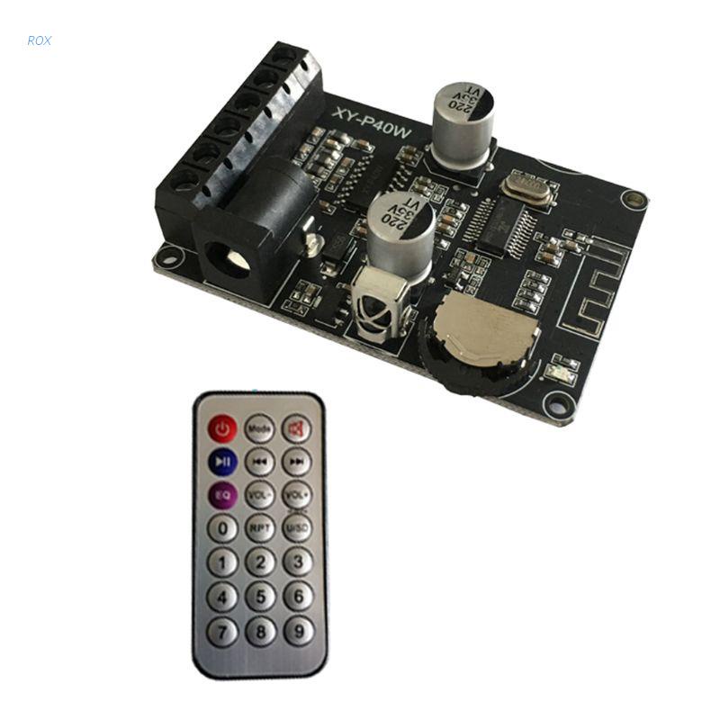 Bảng Mạch Khuếch Đại Âm Thanh Kỹ Thuật Số Không Dây Bluetooth Xy-P40W 30 / 40w 12 / 24v