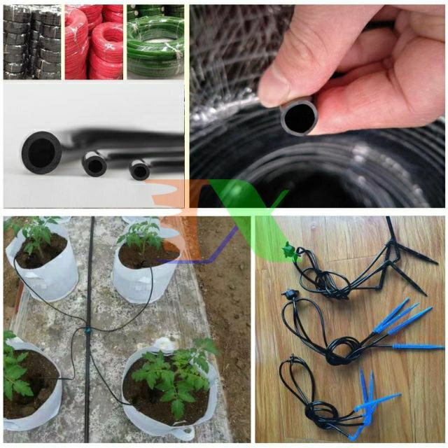 [Loại xịn] 25 mét dây ống tưới pvc mini nhỏ giọt Aquamate Đài Loan phi 3/5mm hoặc 5/7mm