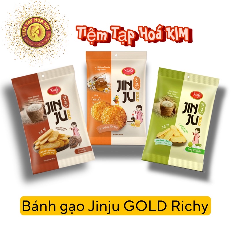 Bánh gạo Jinju Gold Richy