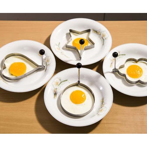 [Chọn Hình] (Video Review) Khuôn Rán Trứng Ốp La, Bánh - Khay Chiên Tạo Nhiều Hình Cute Có Núm Cầm | BigBuy360 - bigbuy360.vn