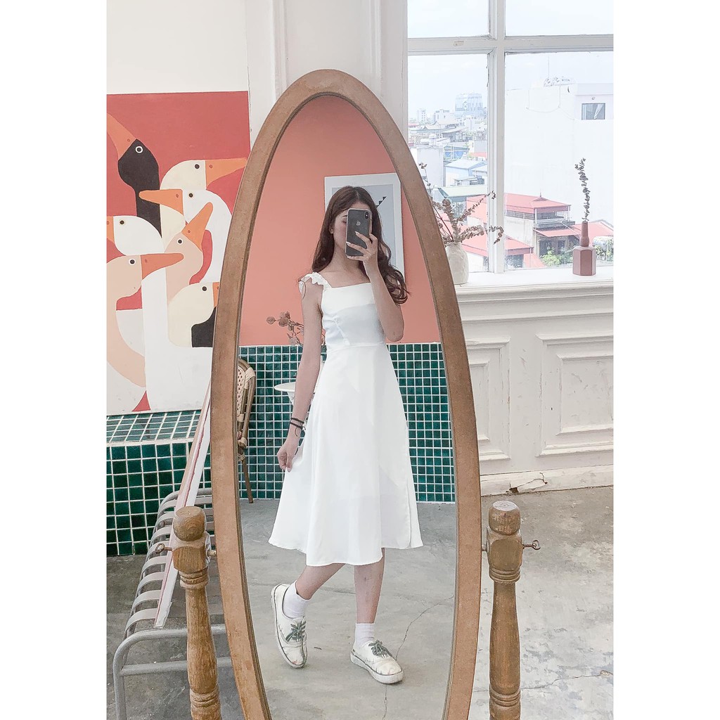 [MẪU MỚI] Đầm công chúa phối nơ lưng đơn giản xinh xắn | BigBuy360 - bigbuy360.vn