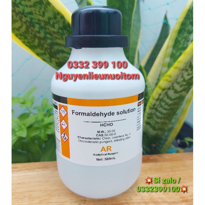 Formaldehyde Tinh Khiết  HCHO 37-40% chai 500ml