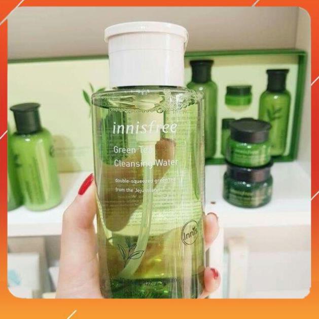 [CHÍNH HÃNG] Nước tẩy trang trà xanh innisfree Green Tea Cleansing Water 300ml