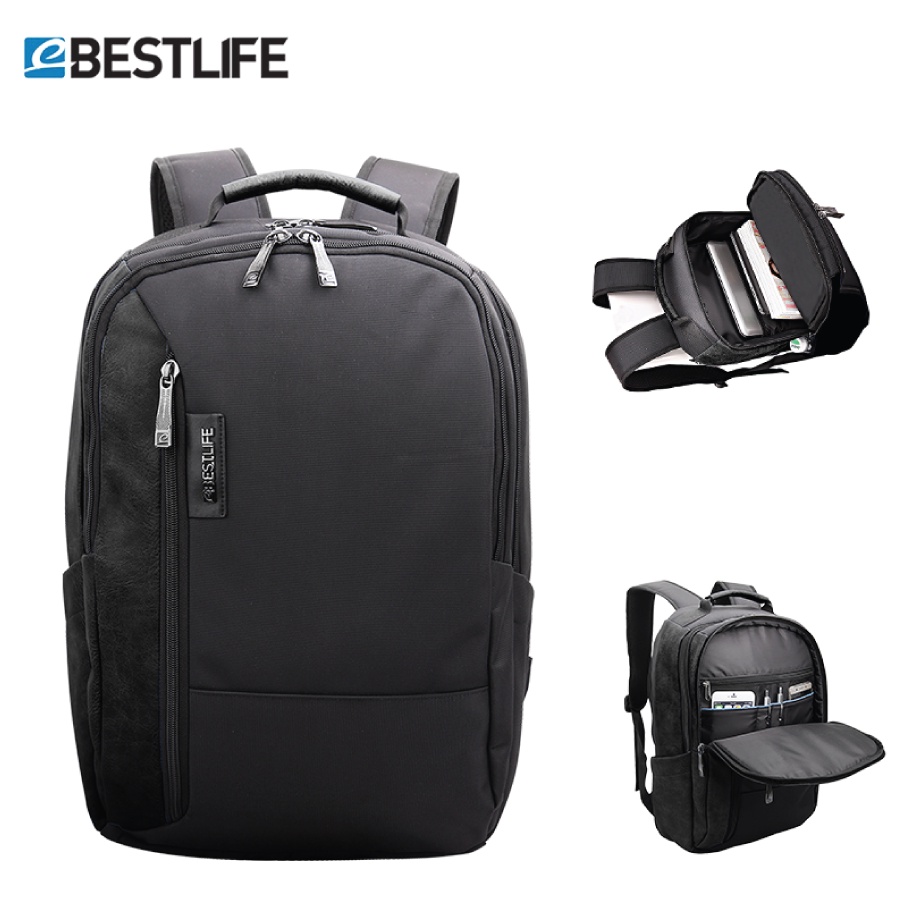 Balo Laptop Du lịch BESTLIFE Travelling, Màu đen,15.6 inch, Kích thước 47 x 30 x 14 cm, Mã BB-3334BK. Chính hãng