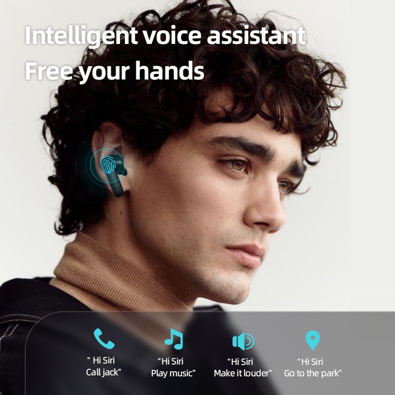 Tai Nghe Nhét Tai Bluetooth 5.0 Âm Thanh HiFi BKWHALE LB-518