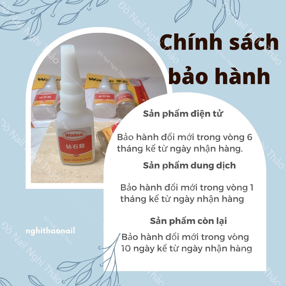 Keo bê tông nail , keo Waloc nail gắn móng