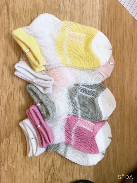 Set 5 đôi tất lưới dokma cho bé