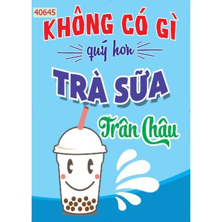 combo 4 bức tranh 3d dán trang trí quán trà sữa keo sẵn
