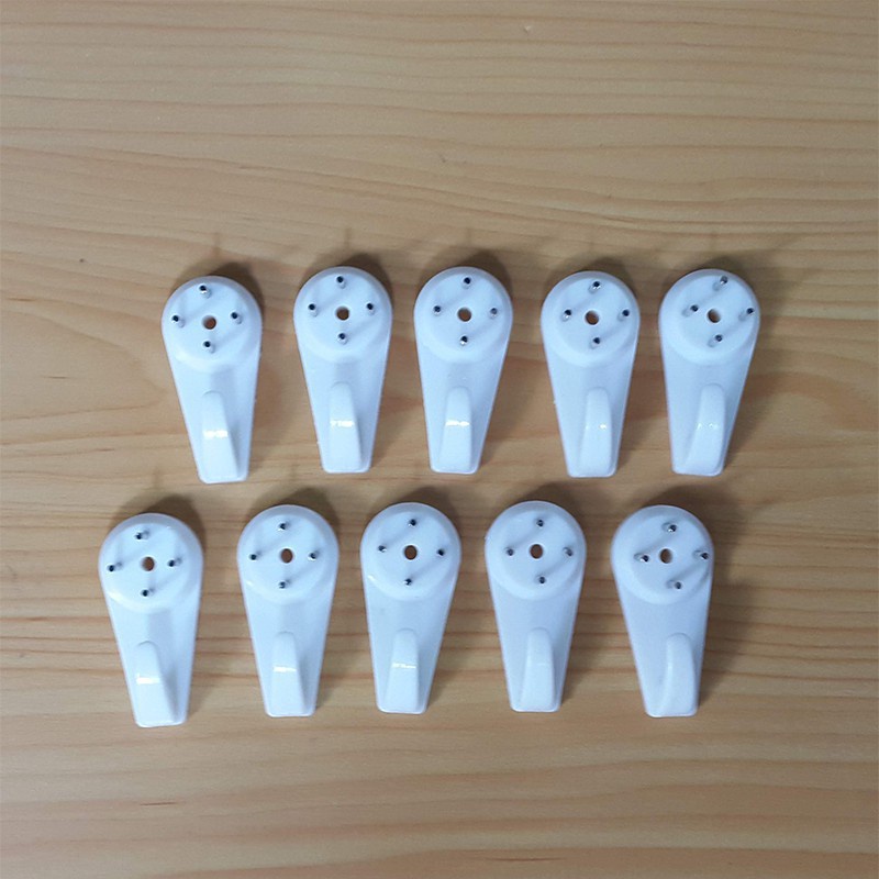 Đinh 4 Chân Loại Xịn, Móc Treo Tường Siêu Chắc Chịu Lực Lên Đến 50 KG, Sạch Sẽ Không Khoan Tường | BigBuy360 - bigbuy360.vn