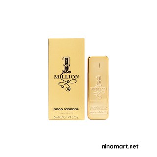 Nước hoa mini nam 1 Million Paco Rabanne 5ml